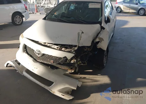 2010 Toyota Corolla S z USA, uszkodzony, nr VIN 2T1BU4EE4AC478504